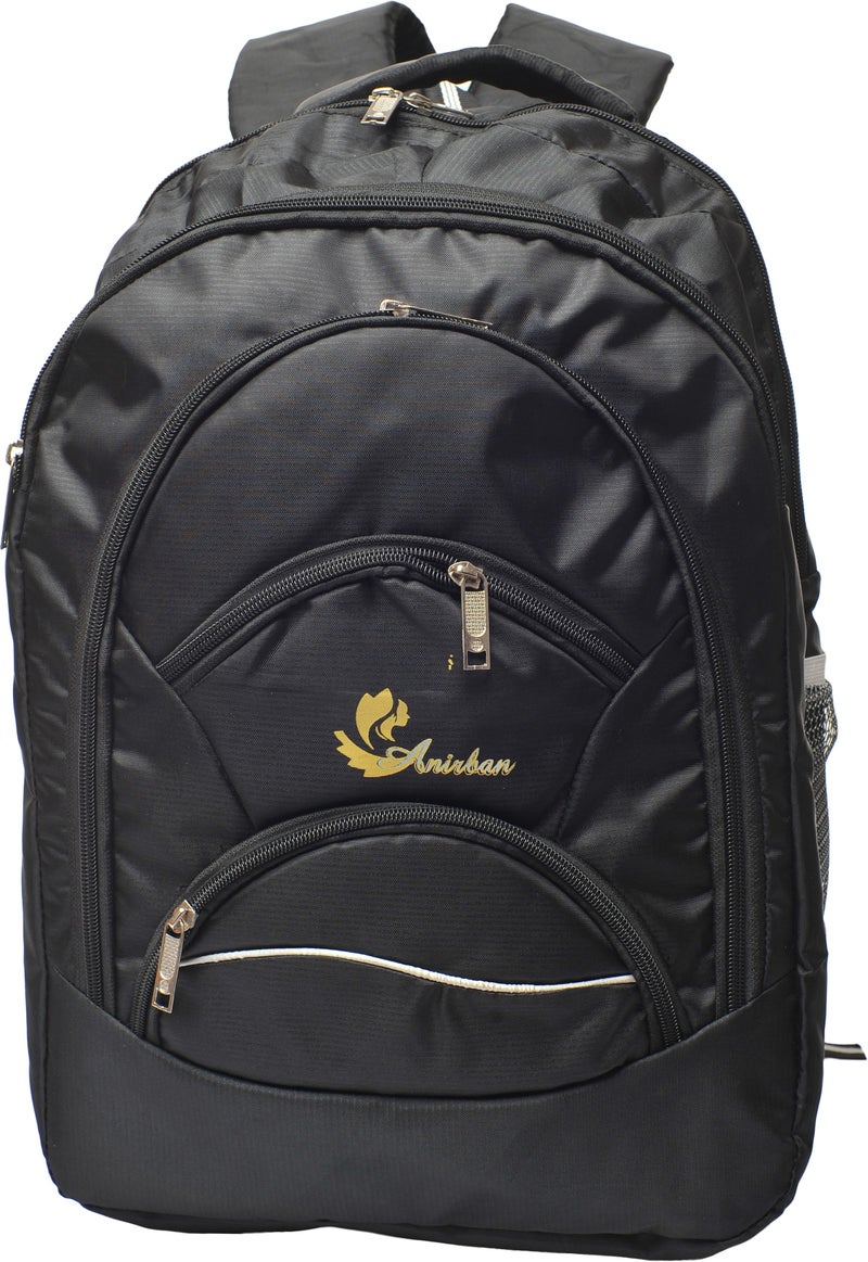 Abyq Black Backpack for Women - Image 2